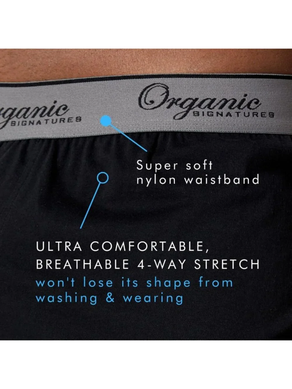 Soft Organic Cotton Boxers | 100% Natural Fabric | Premium Quality & Breathable